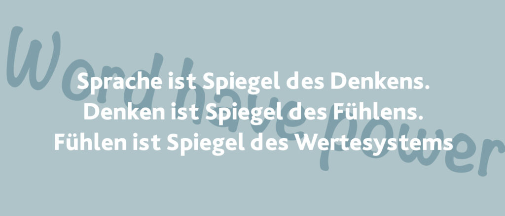 Gedanken über Sprache