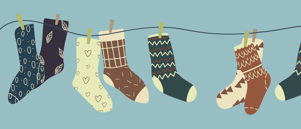 Tag der verlorenen Socke